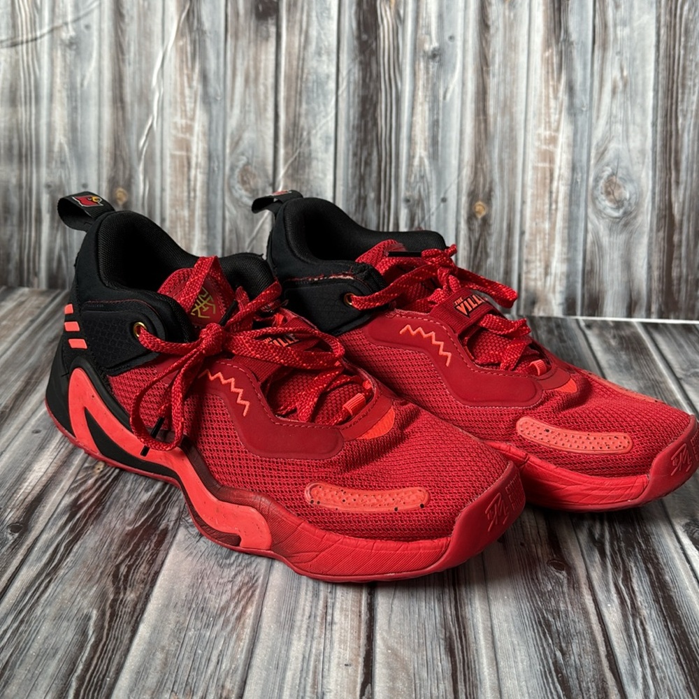 Adidas D.O.N. Donovan Mitchell The Ville Louisville Issue #3 size 8